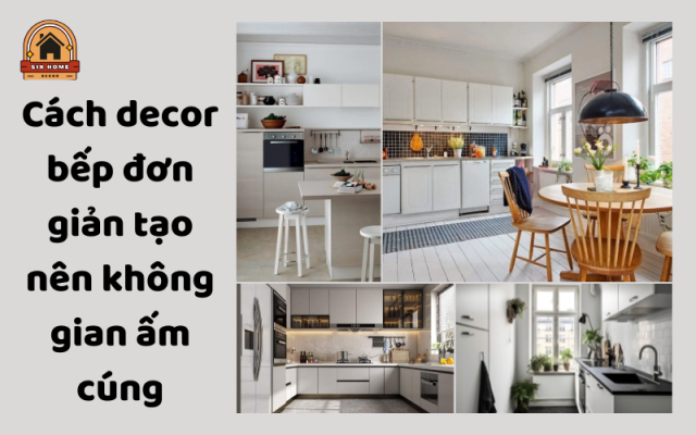 decor bếp đơn giản